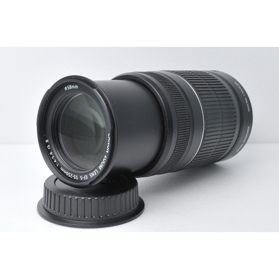 Canon ⭐️ EF-S 55-250mm IS Ⅱ 望遠レンズ キャノン レンズ Canon ⭐️ EF-S 55-250mm IS Ⅱ 望遠レンズ キャノン レンズ