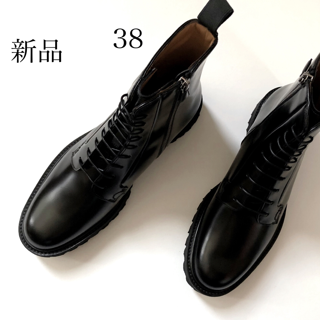 新品38 チャーチ Church's ALEXANDRA T コンバットブーツ 新品38 チャーチ Church's ALEXANDRA T コンバットブーツ