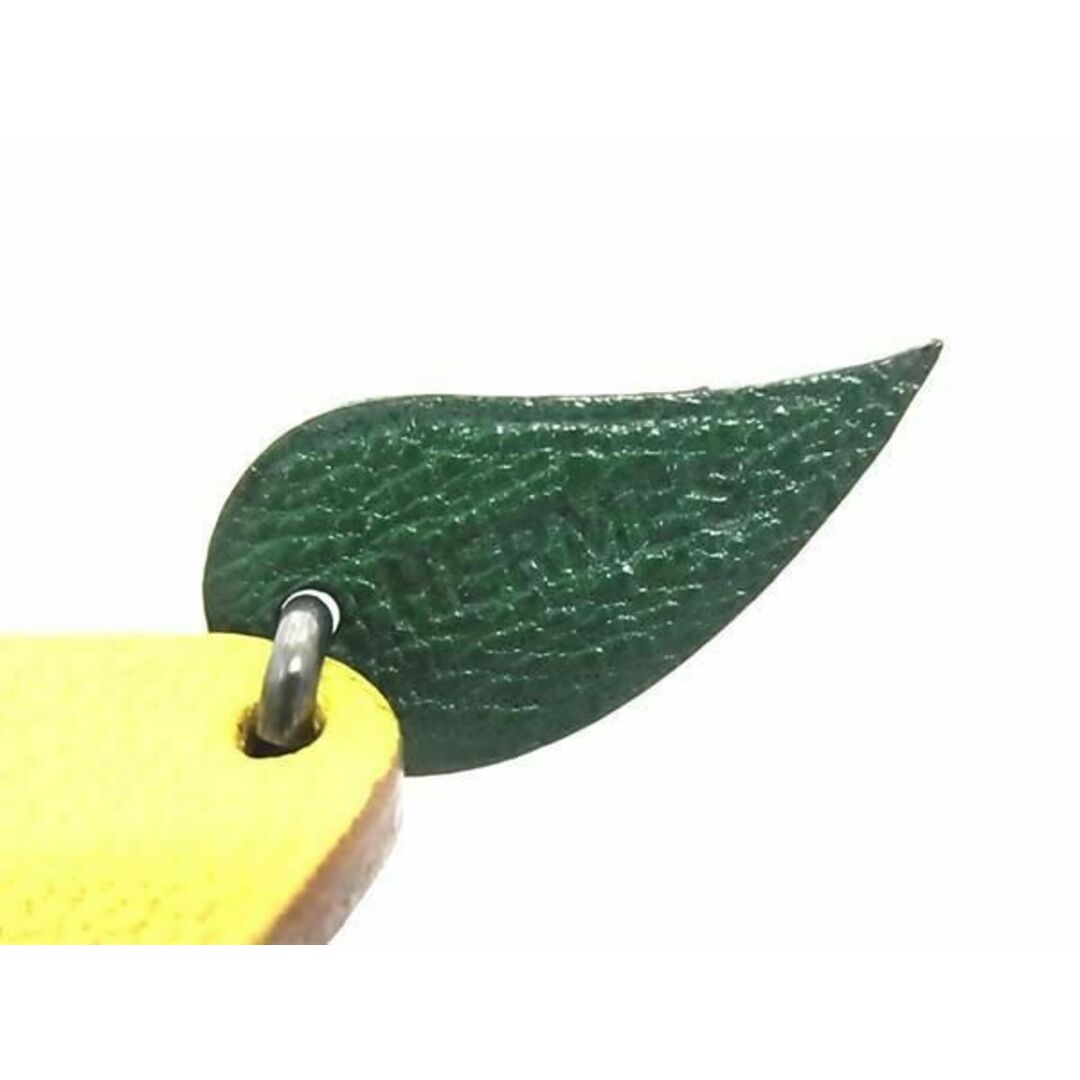□美品□ HERMES エルメス フルーツポルトクレ レモン レザー □美品□ HERMES エルメス フルーツポルトクレ レモン レザー
