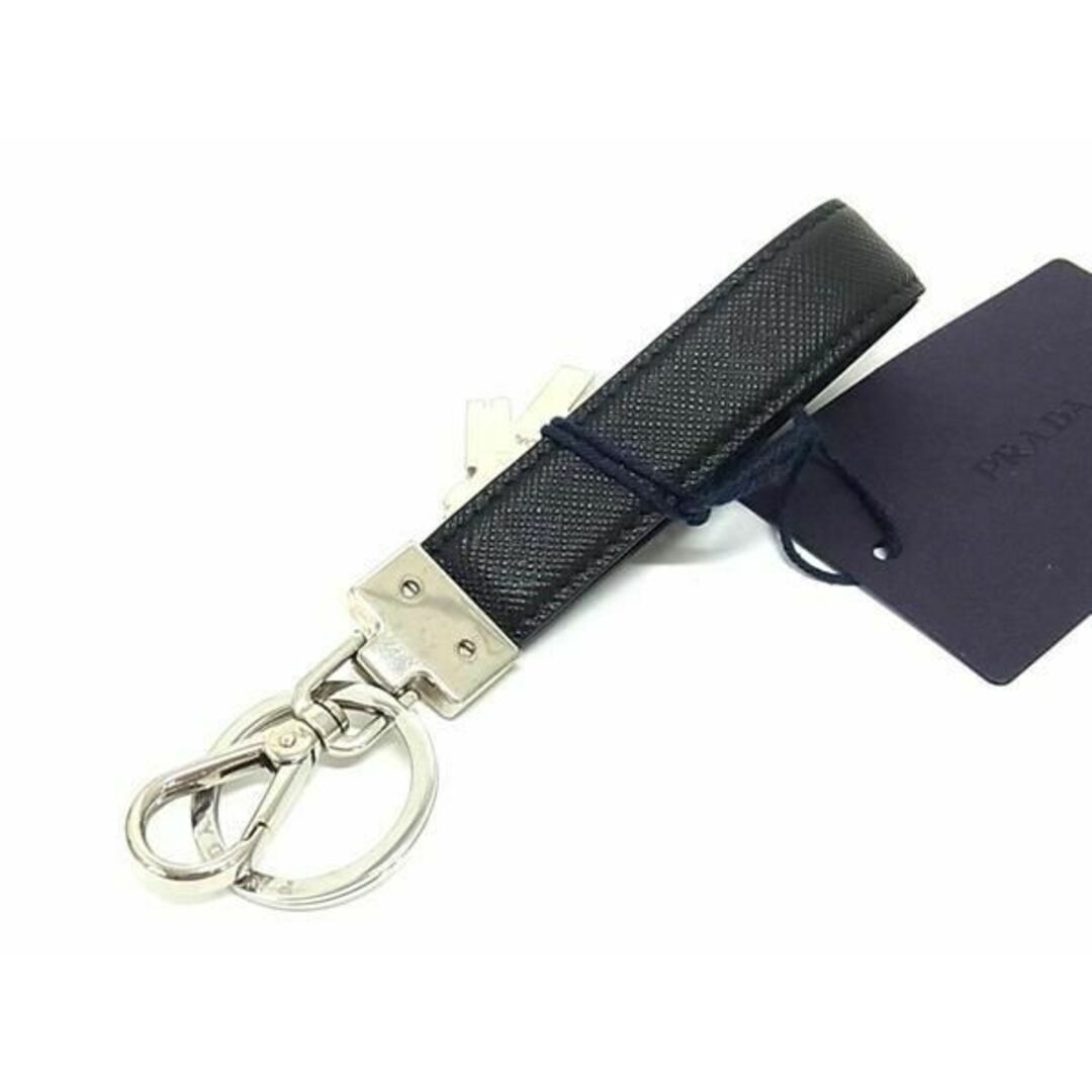 □極美品□ PRADA プラダ サフィアーノレザー キーホルダー □極美品□ PRADA プラダ サフィアーノレザー キーホルダー