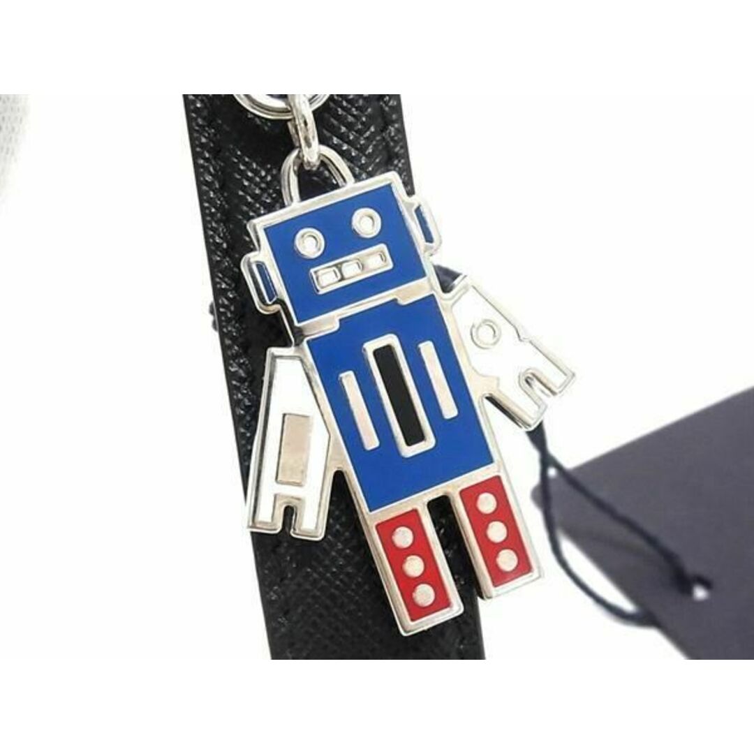 □極美品□ PRADA プラダ サフィアーノレザー キーホルダー □極美品□ PRADA プラダ サフィアーノレザー キーホルダー