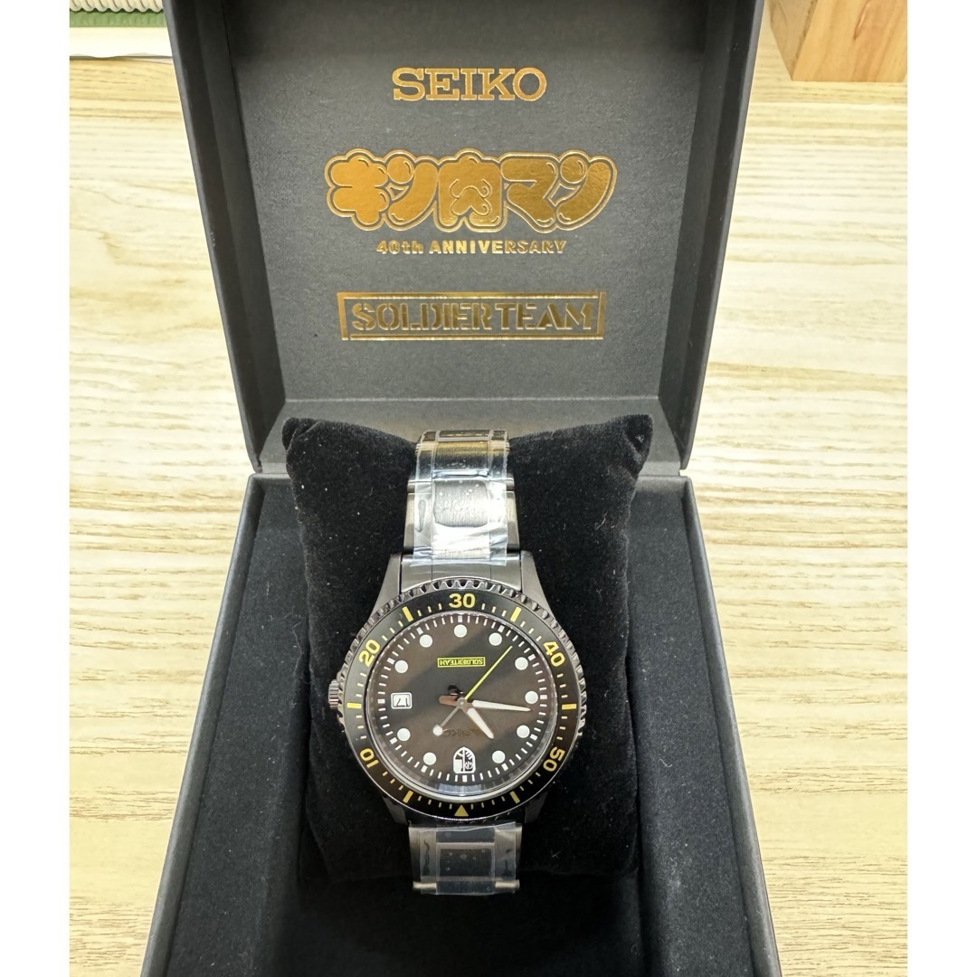 SEIKO - キン肉マン40周年記念モデル腕時計SEIKO ソルジャー SEIKO - キン肉マン40周年記念モデル腕時計SEIKO ソルジャー