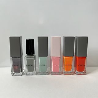 スリー(THREE)のTHREE ネイルポリッシュ 寒色 セット(マニキュア)