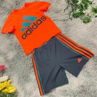 アディダス(adidas)の【adidas】アディダス　ウェア　上下セット　半袖　ハーフパンツ(ウェア)