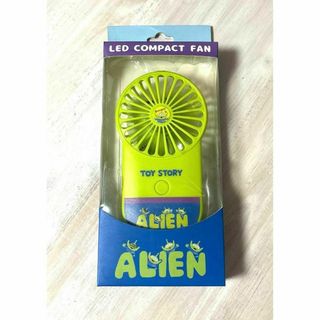 トイストーリー(トイ・ストーリー)のトイストーリー エイリアン LEDライト コンパクトファン ピクサー 扇風機(キャラクターグッズ)