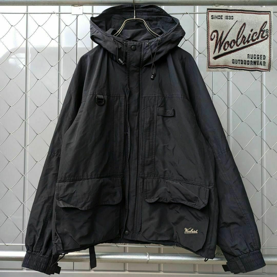 90s 旧ロゴ WOOL RICH ウールリッチ アノラックパーカー 90s 旧ロゴ WOOL RICH ウールリッチ アノラックパーカー