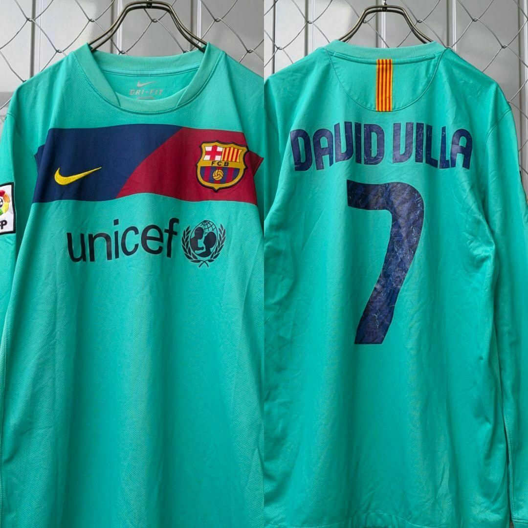 NIKE バルセロナ 7番 ダビド・ビジャ アウェイ サッカー NIKE バルセロナ 7番 ダビド・ビジャ アウェイ サッカー