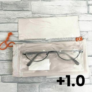1個売り　[JO] 老眼鏡 ブルーライトカット レキシントン型 +1.0 黒(サングラス/メガネ)