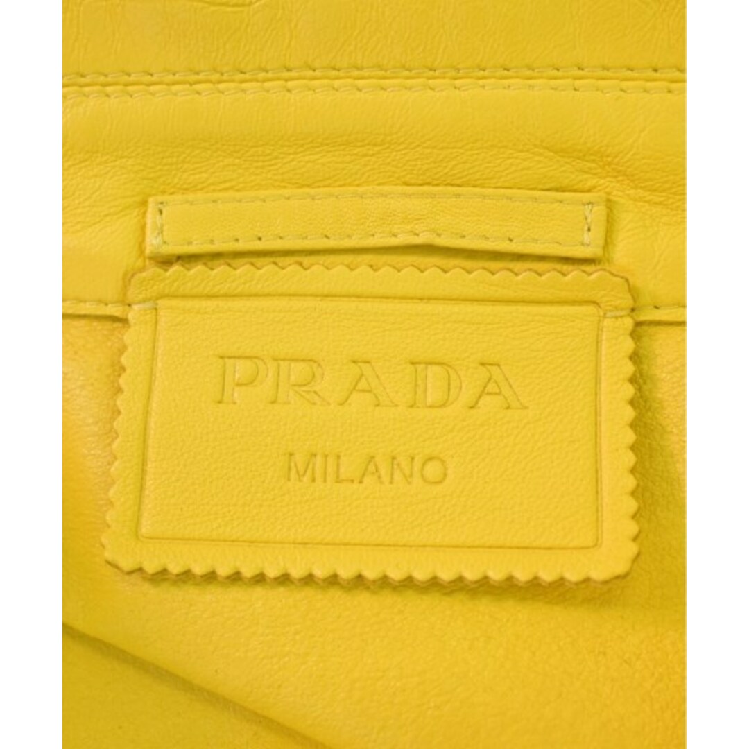 PRADA プラダ ライダース 50(XL位) 黄 【古着】 PRADA プラダ ライダース 50(XL位) 黄 【古着】
