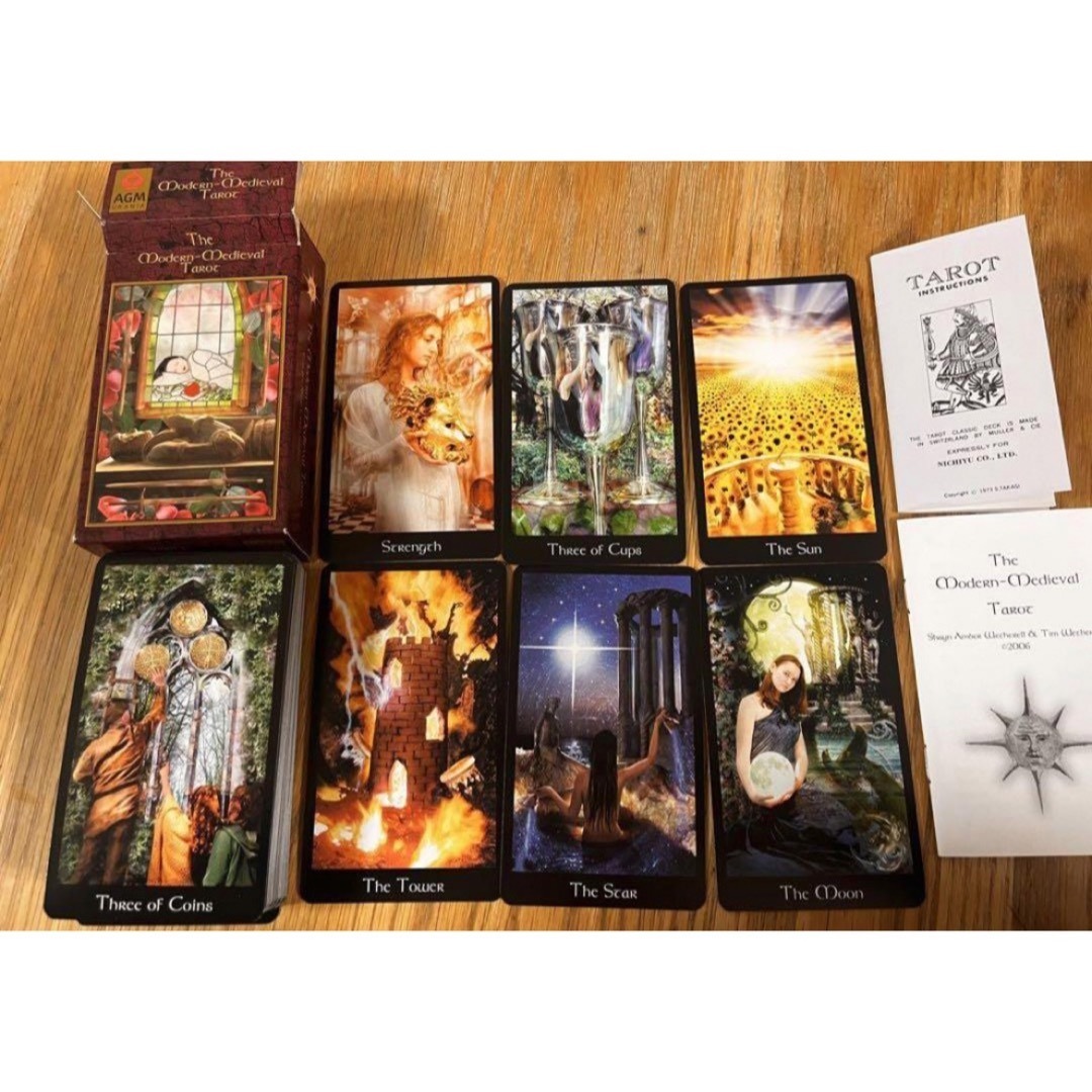 絶版 レア 英語版 The Modern Medieval Tarot