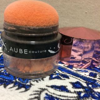 オーブクチュール(AUBE couture)の値下げ♪オーブ クチュール デザイニングパフィーチーク 413 オレンジ(チーク)