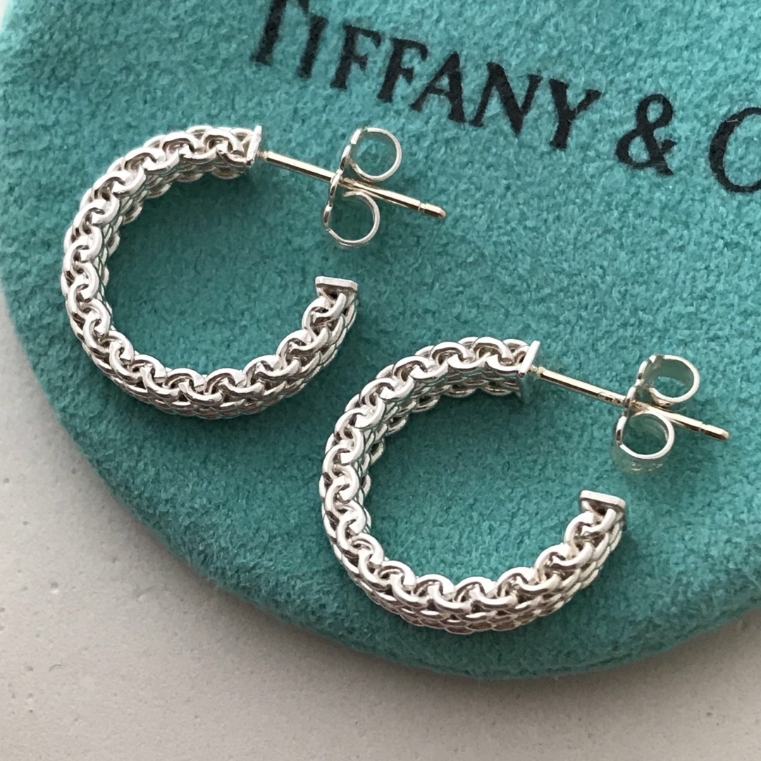 Tiffany & Co. - Tiffanyのサマセットフープピアス 美品の通販 Tiffany & Co. - Tiffanyのサマセットフープピアス 美品の通販