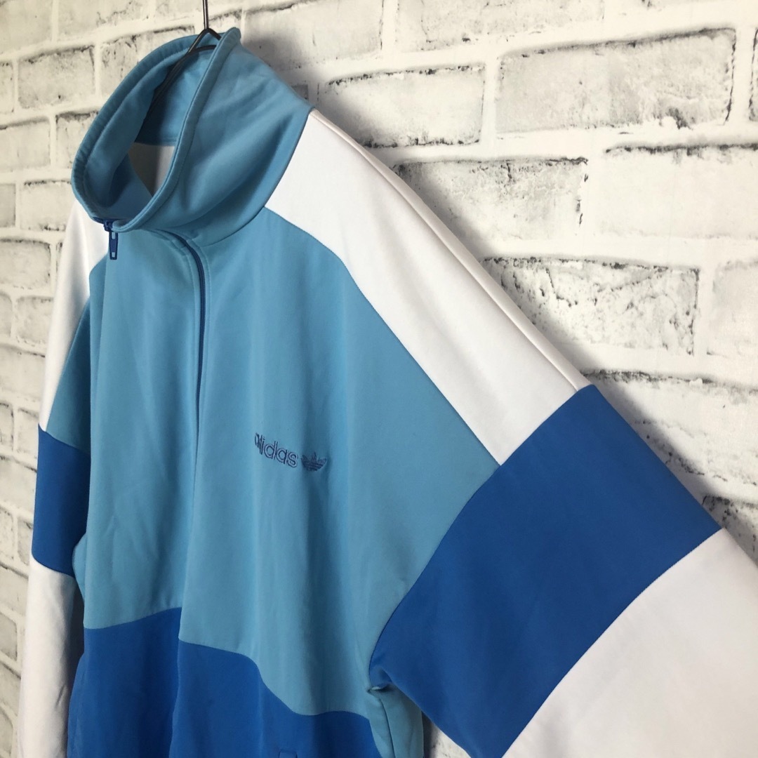 Originals(adidas) - 80s⭐️adidas トラックジャケットXL刺繍 Originals(adidas) - 80s⭐️adidas トラックジャケットXL刺繍