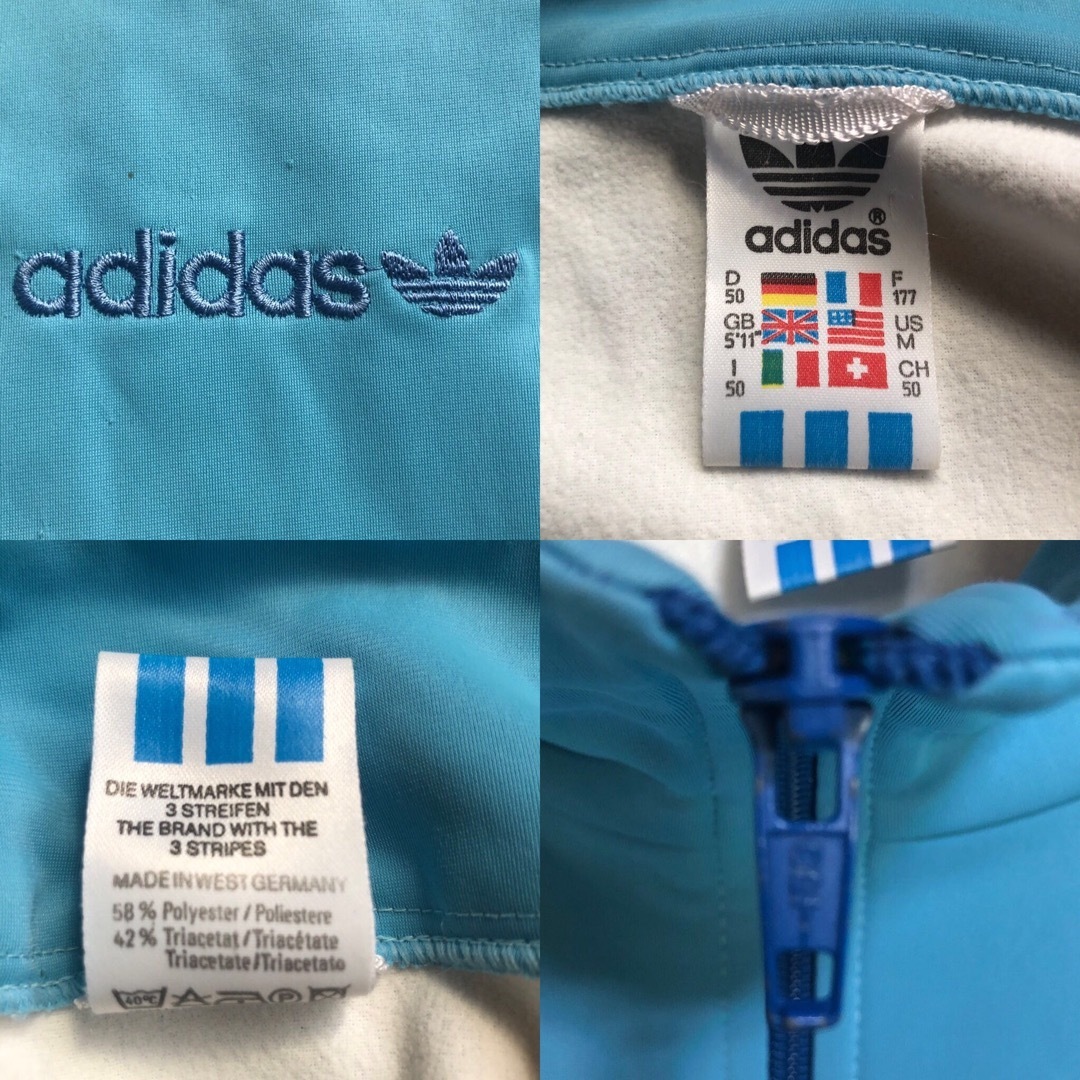 Originals(adidas) - 80s⭐️adidas トラックジャケットXL刺繍 Originals(adidas) - 80s⭐️adidas トラックジャケットXL刺繍