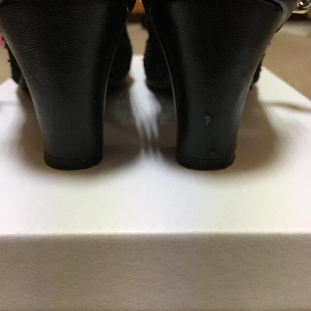 LD prime(エルディープライム)のリボンレースパンプス レディースの靴/シューズ(ハイヒール/パンプス)の商品写真