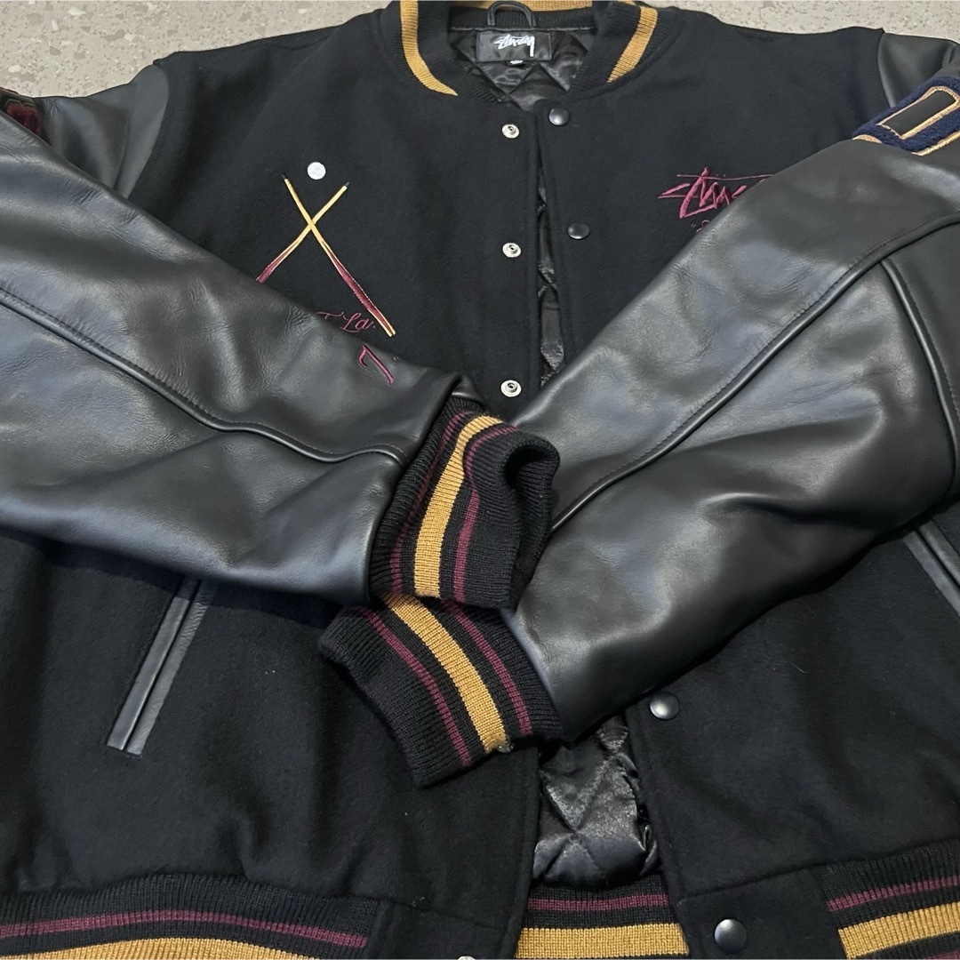STUSSY - stussy 40th anniversary varsity jacketの通販 by KJ STUSSY - stussy 40th anniversary varsity jacketの通販 by KJ