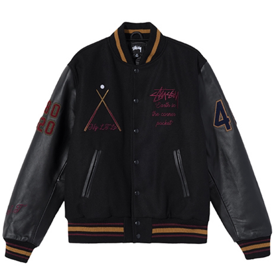 STUSSY - stussy 40th anniversary varsity jacketの通販 by KJ STUSSY - stussy 40th anniversary varsity jacketの通販 by KJ