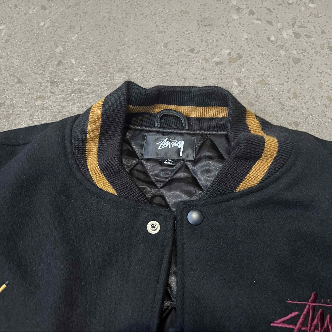 STUSSY - stussy 40th anniversary varsity jacketの通販 by KJ STUSSY - stussy 40th anniversary varsity jacketの通販 by KJ