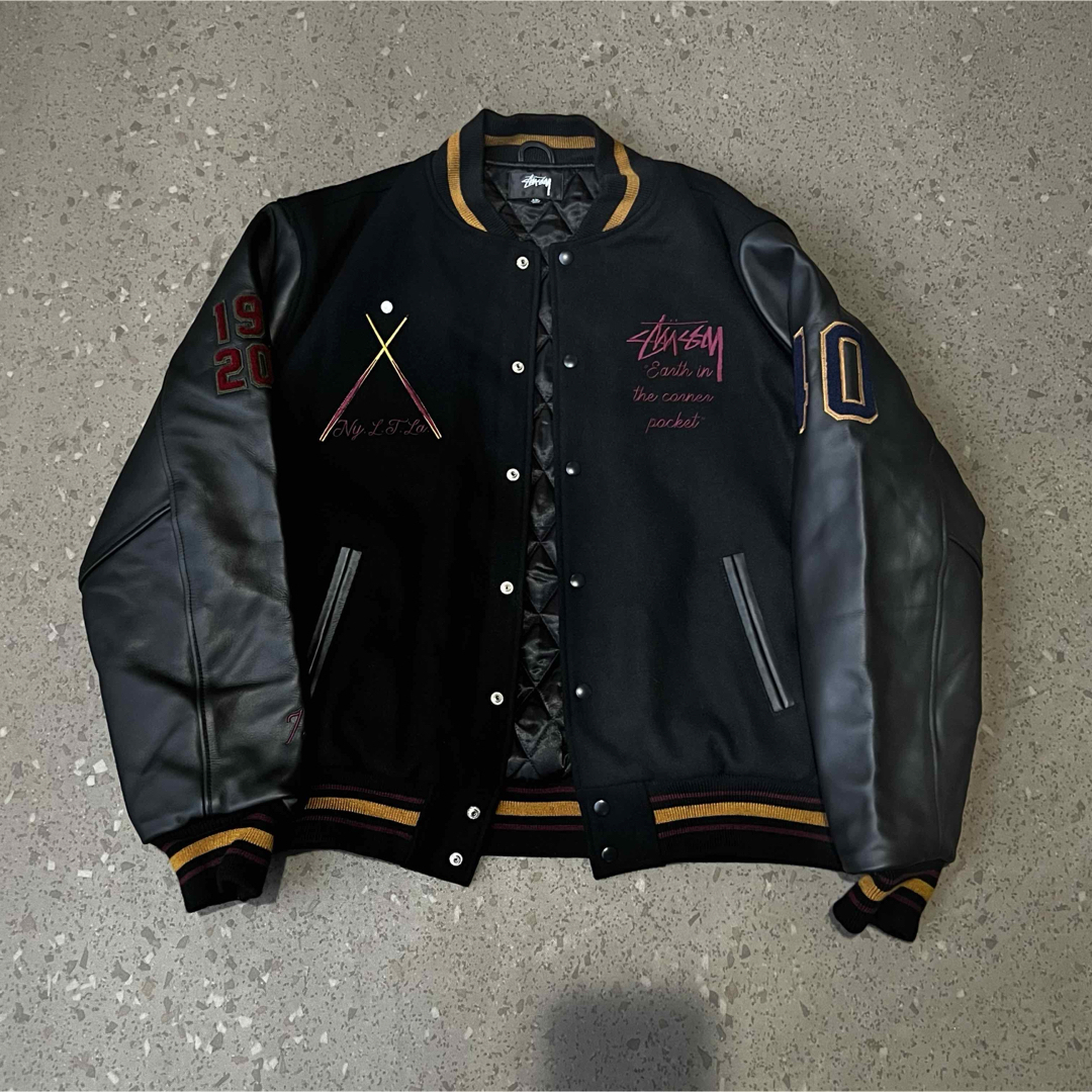 STUSSY - stussy 40th anniversary varsity jacketの通販 by KJ STUSSY - stussy 40th anniversary varsity jacketの通販 by KJ