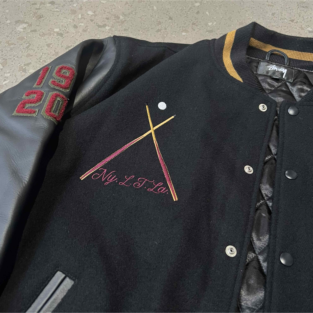 STUSSY - stussy 40th anniversary varsity jacketの通販 by KJ STUSSY - stussy 40th anniversary varsity jacketの通販 by KJ