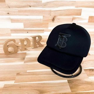 BURBERRY - 美品【バーバリー】ボンディング TBロゴ キャップ BURBERRY - 美品【バーバリー】ボンディング TBロゴ キャップ