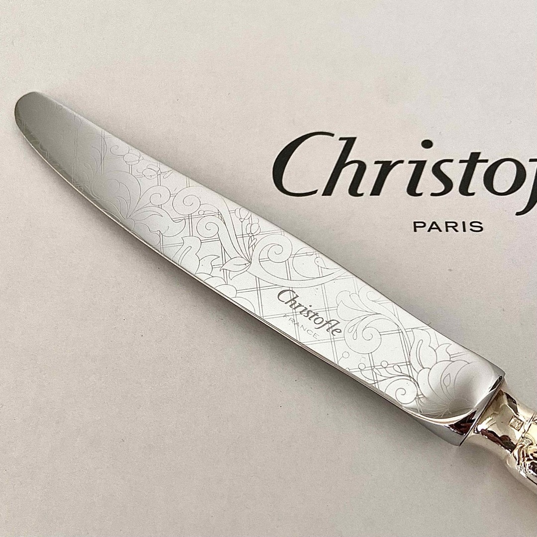 新品 クリストフル テーブルナイフ ジャルダン・エデン パー 新品 クリストフル テーブルナイフ ジャルダン・エデン パー
