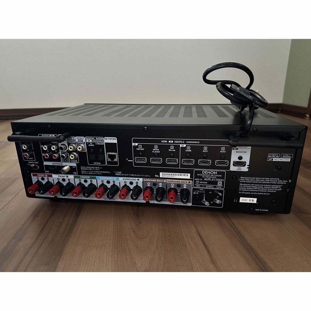 DENON AVR-X1700H 超美品 DENON AVR-X1700H 超美品