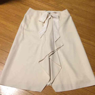 プロポーションボディドレッシング(PROPORTION BODY DRESSING)のホワイト スカート(ひざ丈スカート)