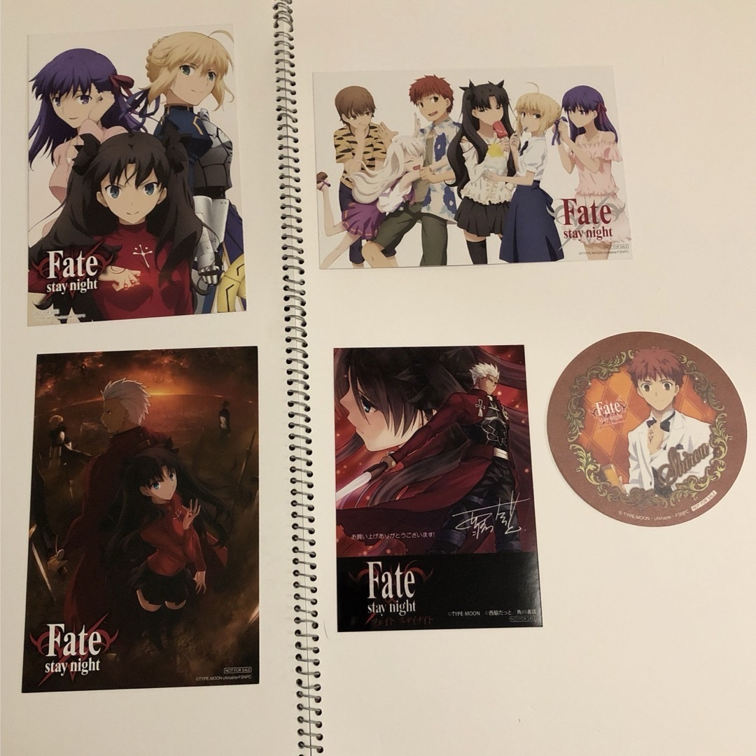 Fateシリーズ ミニ色紙 ポストカードなど 書店特典まとめて Fateシリーズ ミニ色紙 ポストカードなど 書店特典まとめて