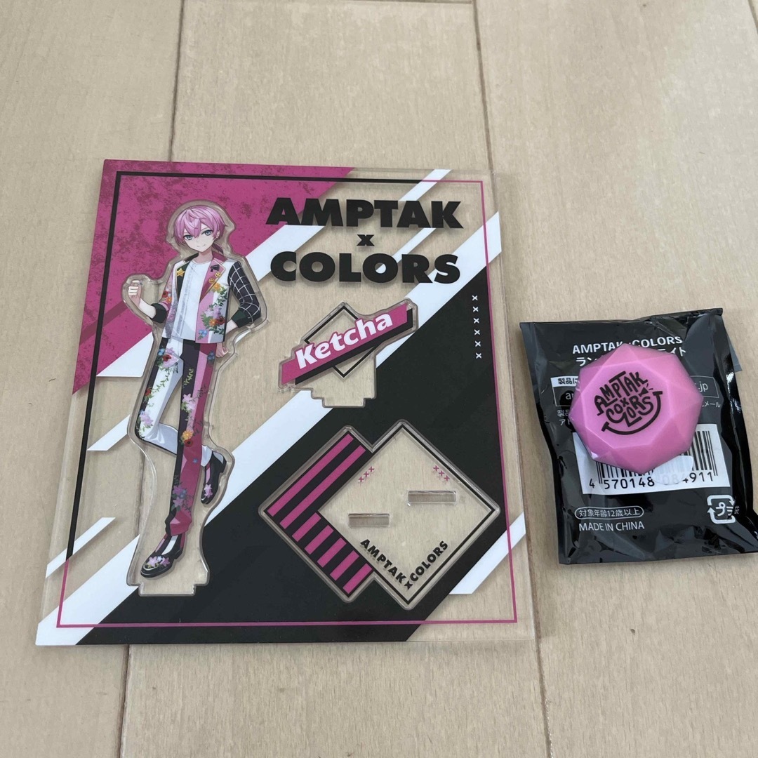 AMPTAK×COLORS けちゃくん リングライト アクリルスタンドの通販 AMPTAK×COLORS けちゃくん リングライト アクリルスタンドの通販