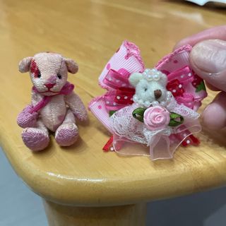 クマ  飾り  置き物  ぬいぐるみ(キャラクターグッズ)