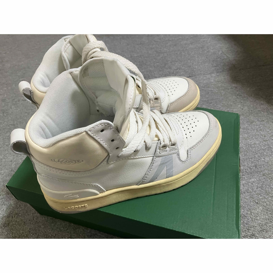 LACOSTE - ラコステ レディース ハイカットスニーカーの通販 by LACOSTE - ラコステ レディース ハイカットスニーカーの通販 by