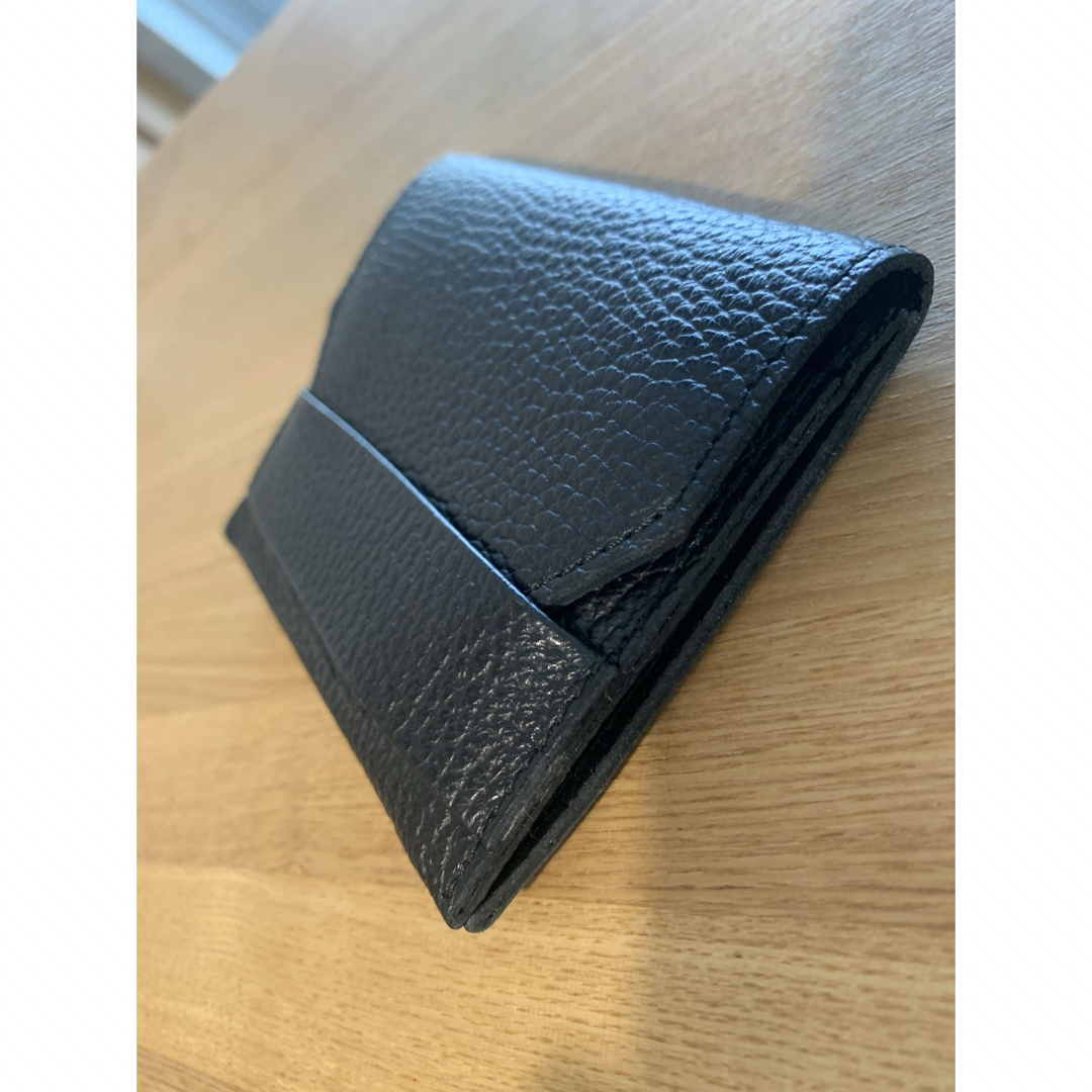 CHI.WATA チワタ small wallet シボ革 財布 黒の通販 by さかな CHI.WATA チワタ small wallet シボ革 財布 黒の通販 by さかな