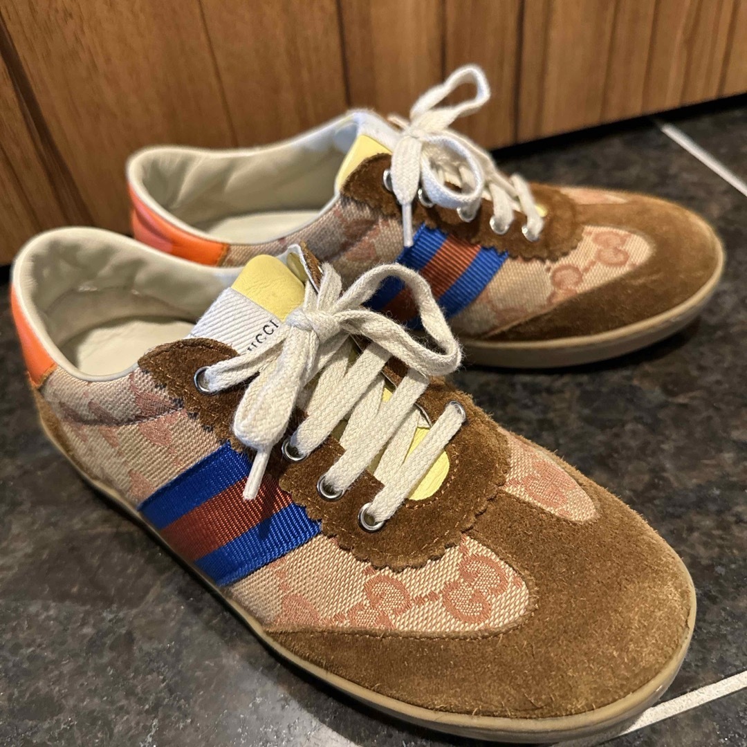 GUCCI - GUCCI グッチ スニーカー キッズ 20.6cmの通販 by GUCCI - GUCCI グッチ スニーカー キッズ 20.6cmの通販 by