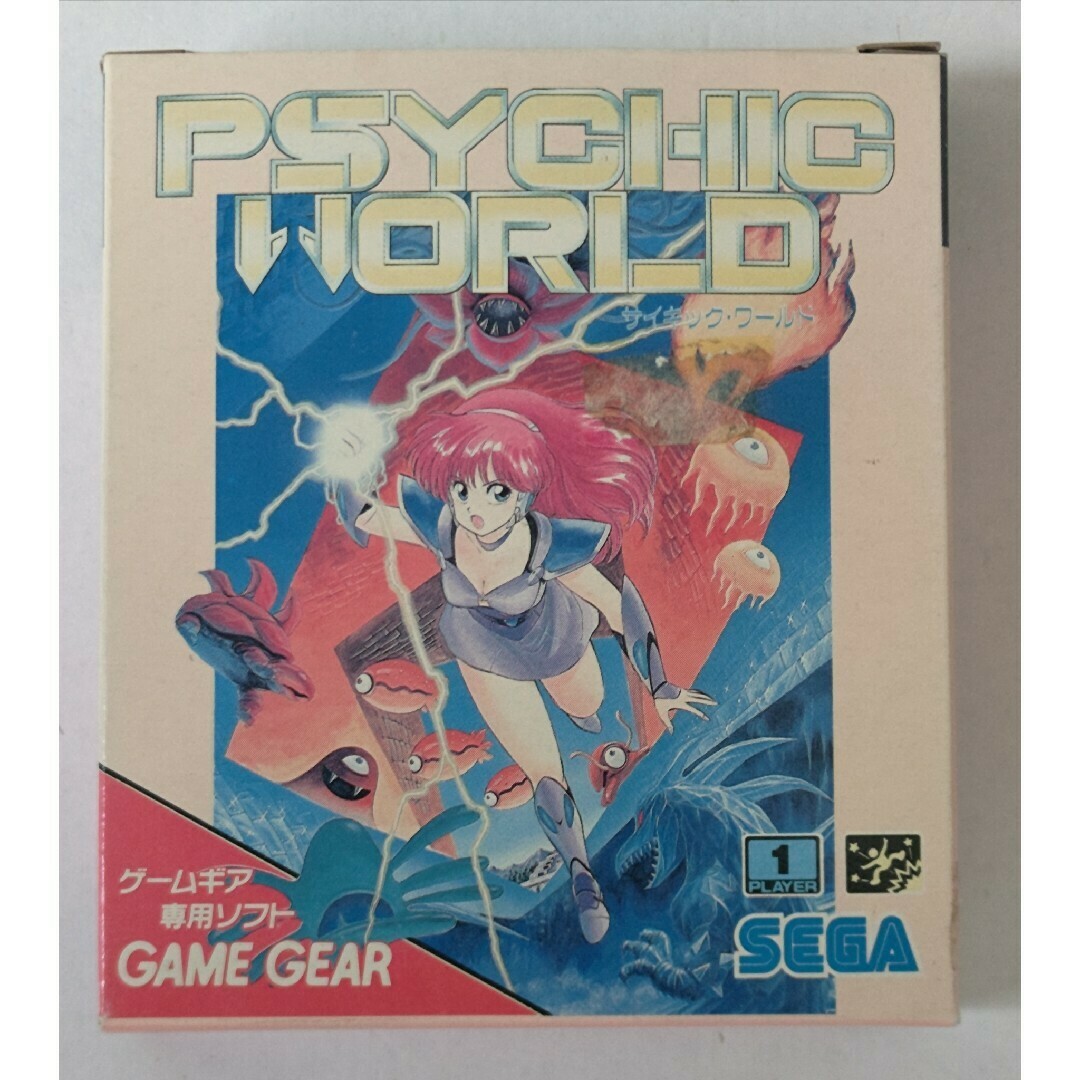 ゲームギア サイキック・ワールド 箱説有 ゲームギア サイキック・ワールド 箱説有