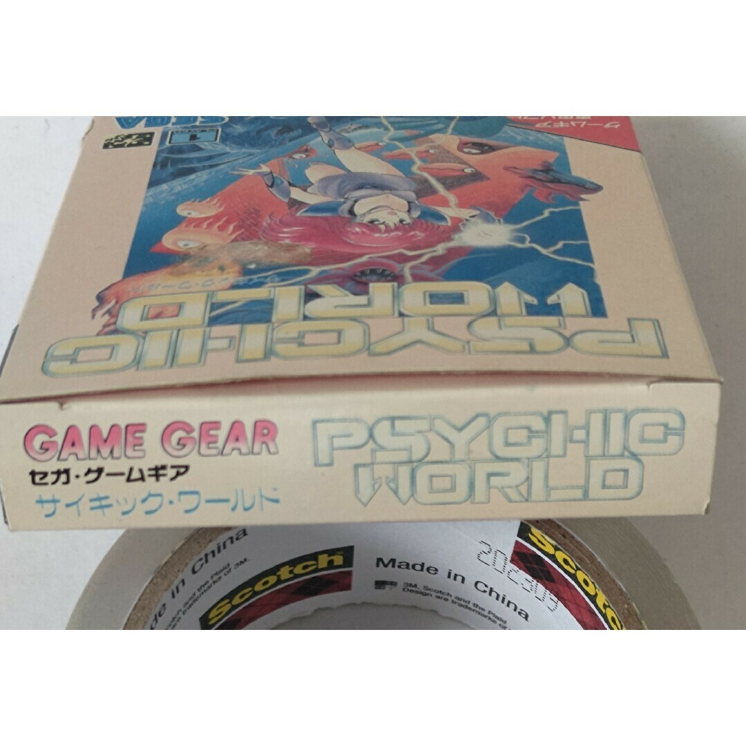 ゲームギア サイキック・ワールド 箱説有中古 携帯用ゲームソフト ゲームギア サイキック・ワールド 箱説有中古 携帯用ゲームソフト
