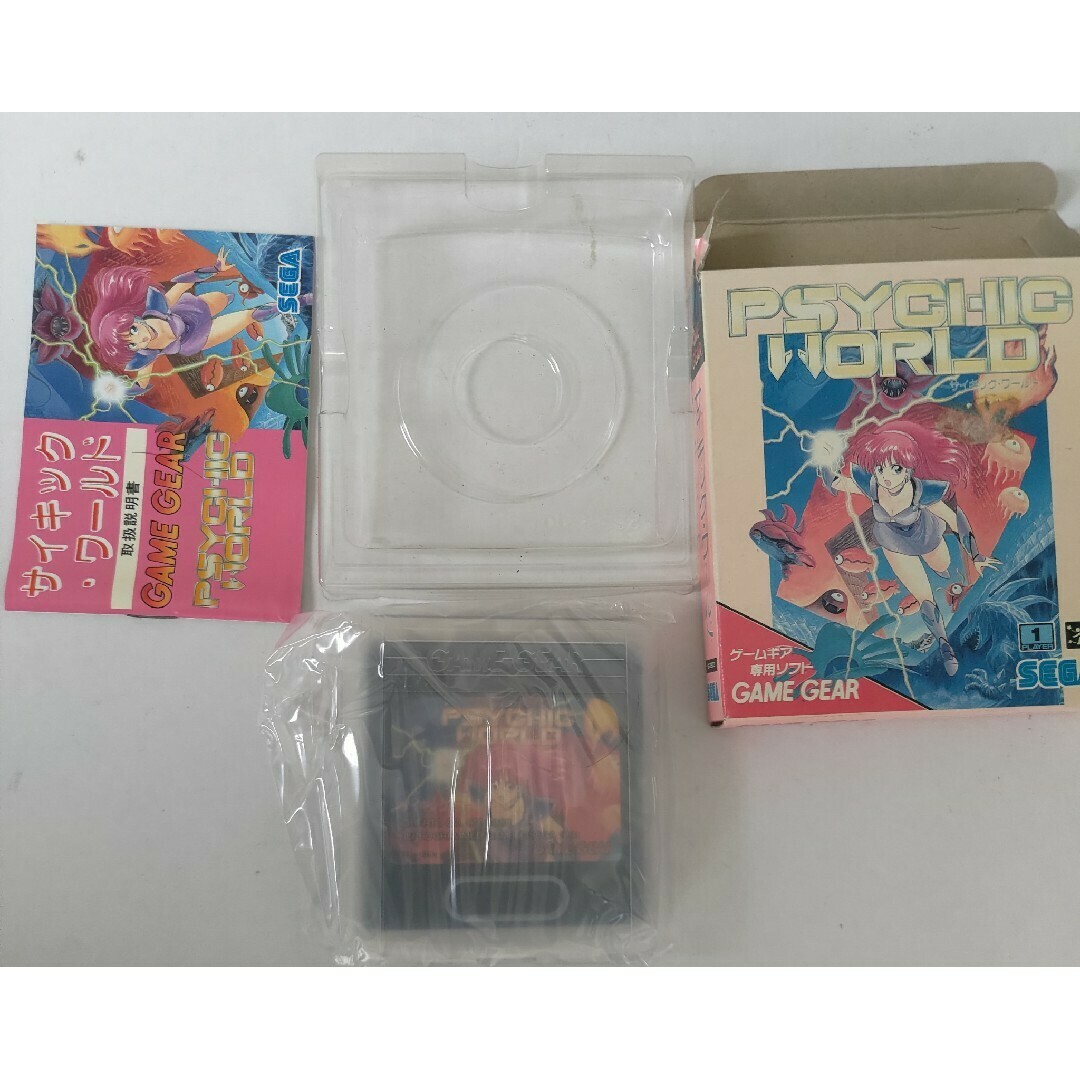 ゲームギア サイキック・ワールド 箱説有 ゲームギア サイキック・ワールド 箱説有