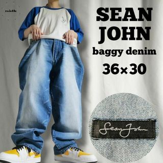 Sean John - ショーンジョン極太バギーヒップホップフェード Sean John - ショーンジョン極太バギーヒップホップフェード