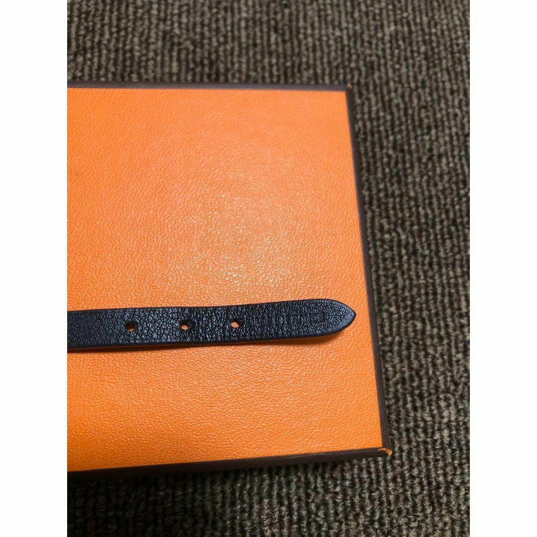 HERMES - ○【美中古】HERMES モールレザーブレスレット H金具 HERMES - ○【美中古】HERMES モールレザーブレスレット H金具