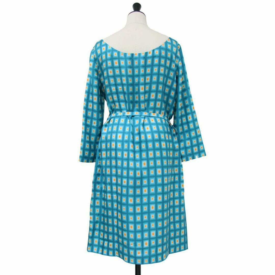 PRADA - PRADA プラダ ワンピース ライトブルー 42(XL) スクエア PRADA - PRADA プラダ ワンピース ライトブルー 42(XL) スクエア