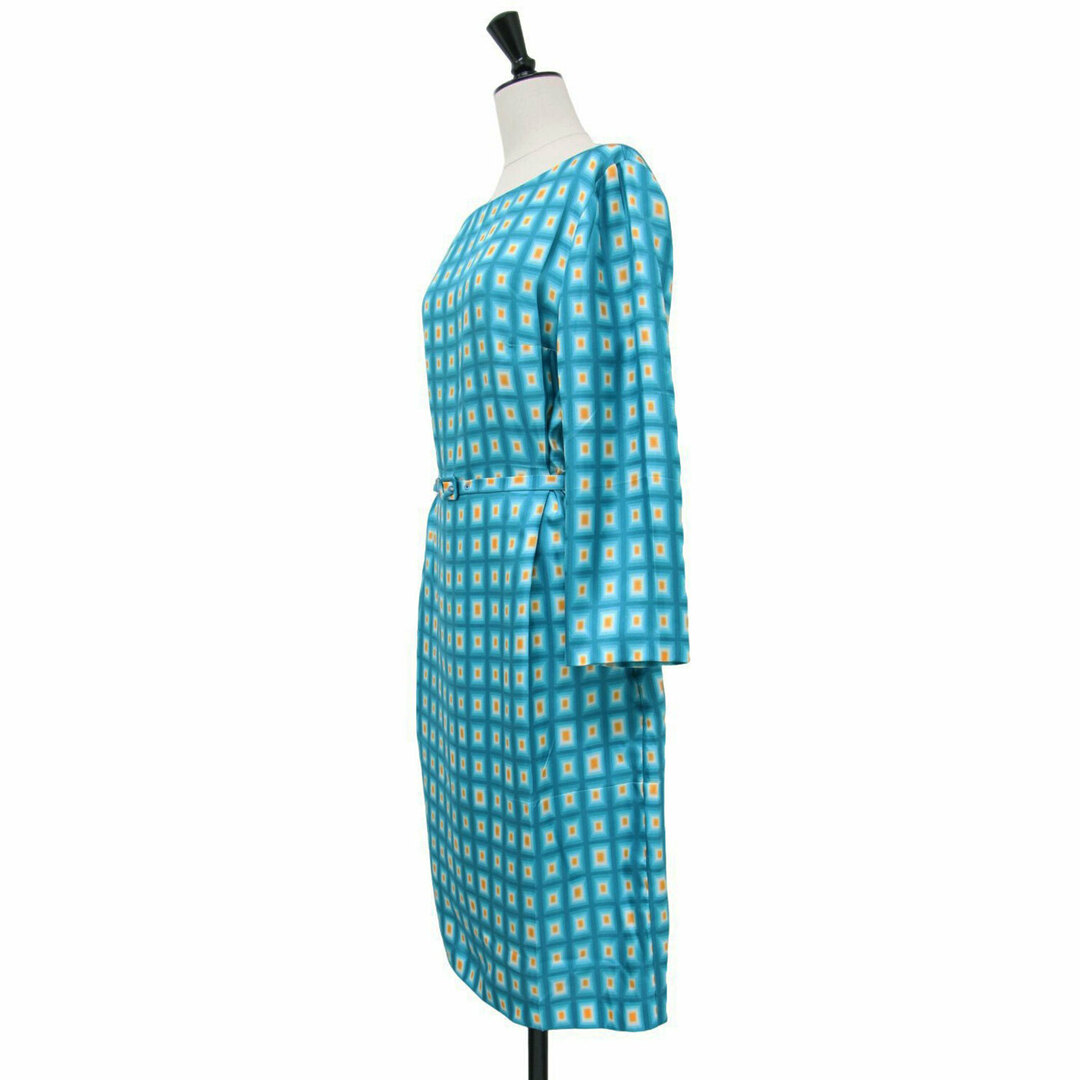 PRADA - PRADA プラダ ワンピース ライトブルー 42(XL) スクエア PRADA - PRADA プラダ ワンピース ライトブルー 42(XL) スクエア