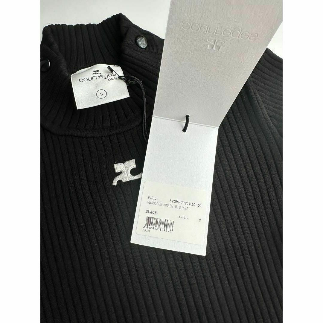 Courreges - 新品未使用 正規品 クレージュ ロゴ 半袖 ニット Courreges - 新品未使用 正規品 クレージュ ロゴ 半袖 ニット
