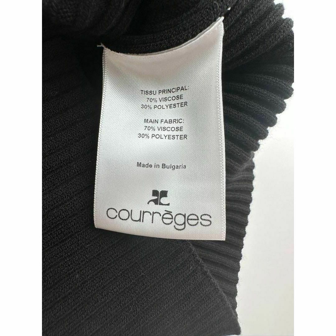 Courreges - 新品未使用 正規品 クレージュ ロゴ 半袖 ニット Courreges - 新品未使用 正規品 クレージュ ロゴ 半袖 ニット