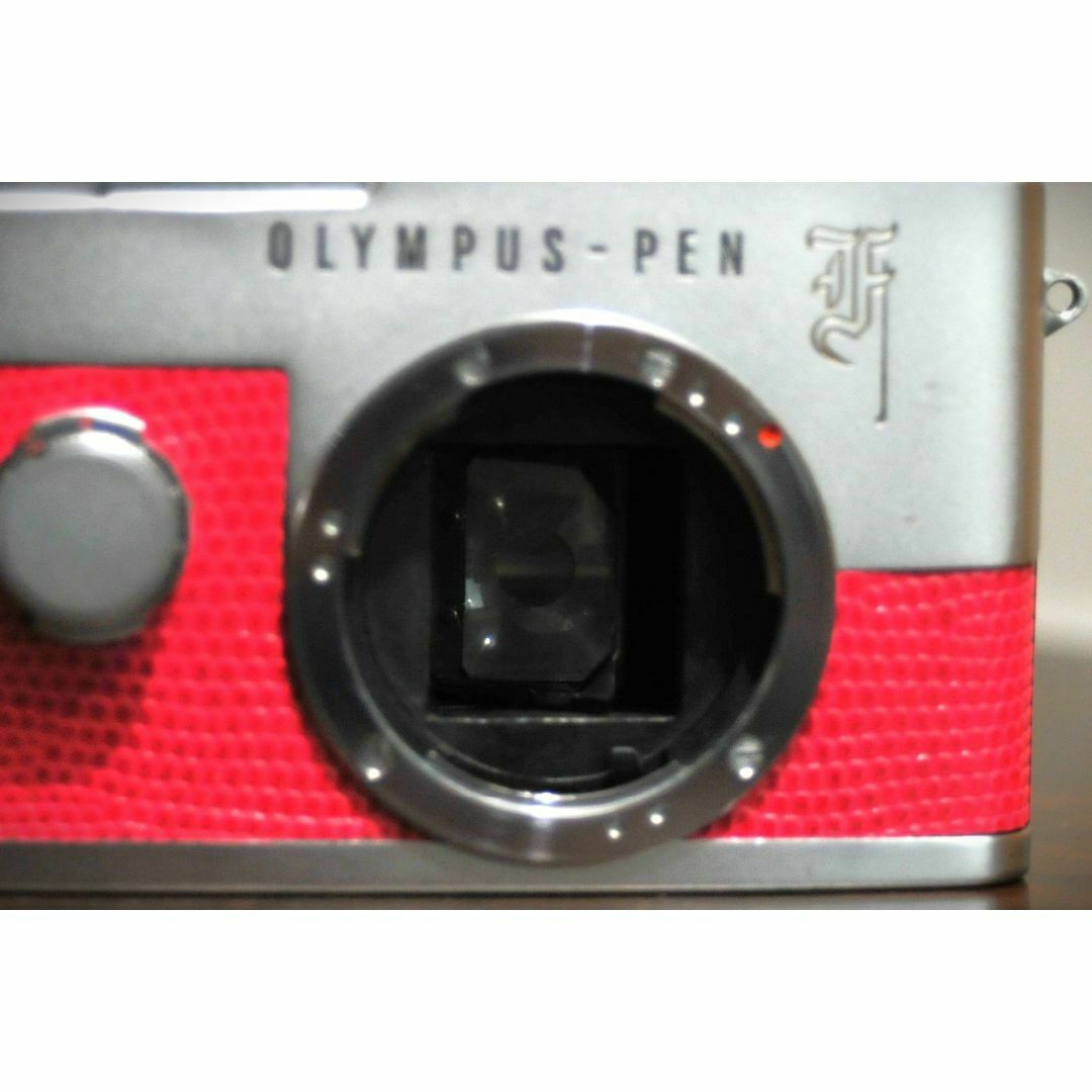 整備済完動品OLYMPUS PEN-F+38mm F1.8 レンズセット - フィルム 整備済完動品OLYMPUS PEN-F+38mm F1.8 レンズセット - フィルム