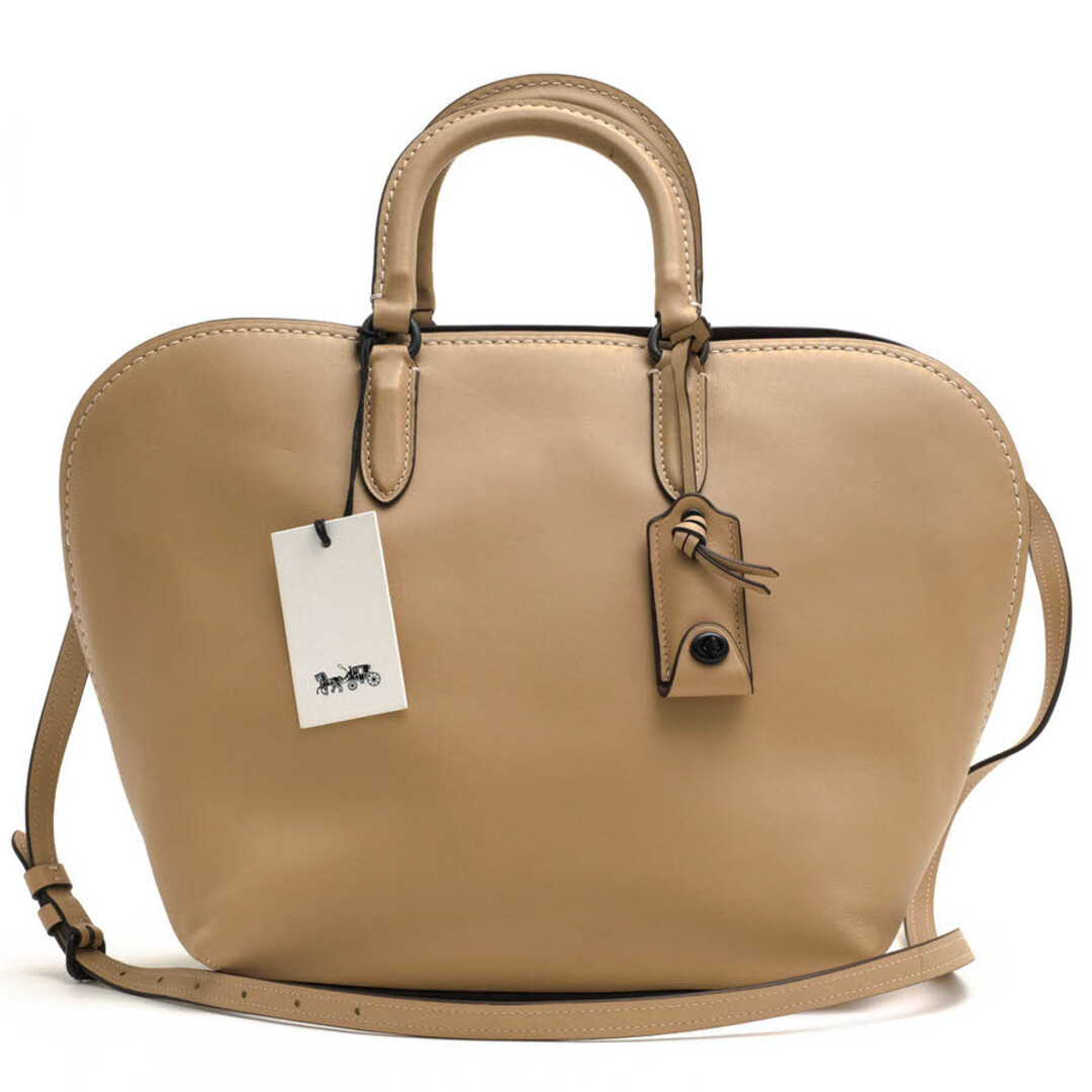 COACH - コーチ／COACH バッグ ハンドバッグ 鞄 トートバッグ レディース 女性 女性用 レザー 革 本革 ベージュ  59132 Dakotah Satchel ダコタ サッチェル ラウンド型 2WAY ショルダーバッグ