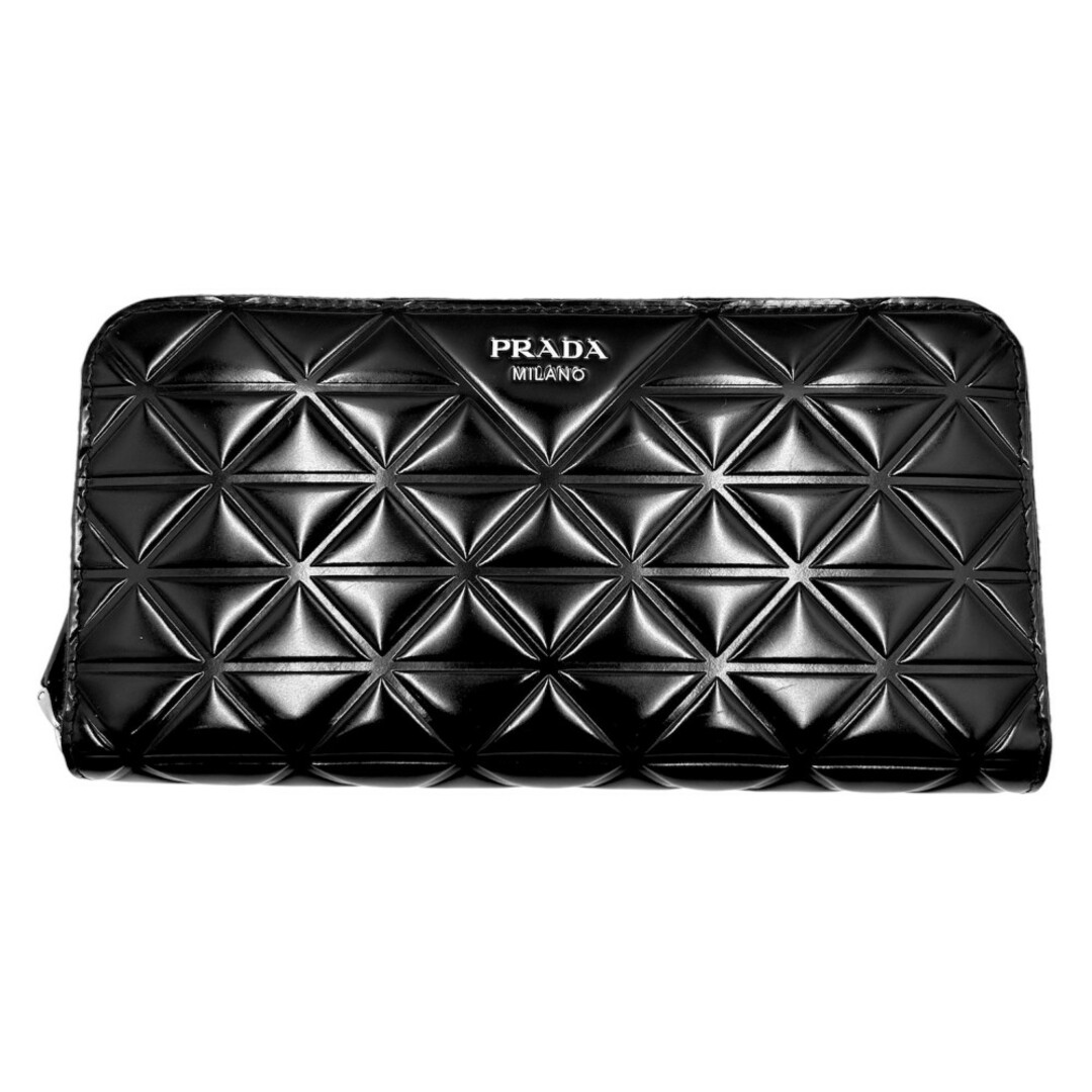 PRADA プラダ 長財布 エンボス ロングウォレット ラウンド PRADA プラダ 長財布 エンボス ロングウォレット ラウンド