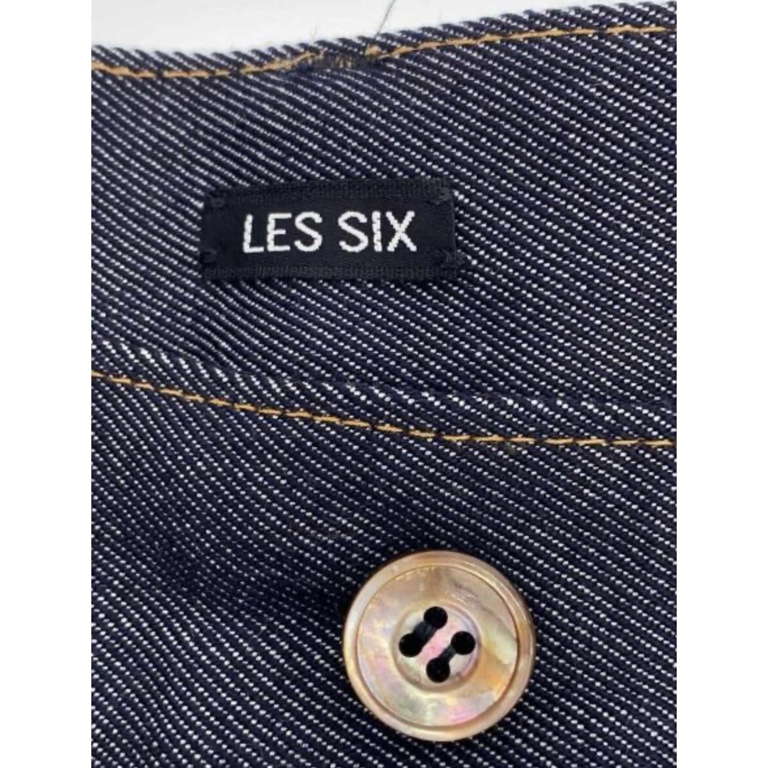 Les Six - LESSIX LESSIX 22ss ウールデニム クロップドパンツの Les Six - LESSIX LESSIX 22ss ウールデニム クロップドパンツの