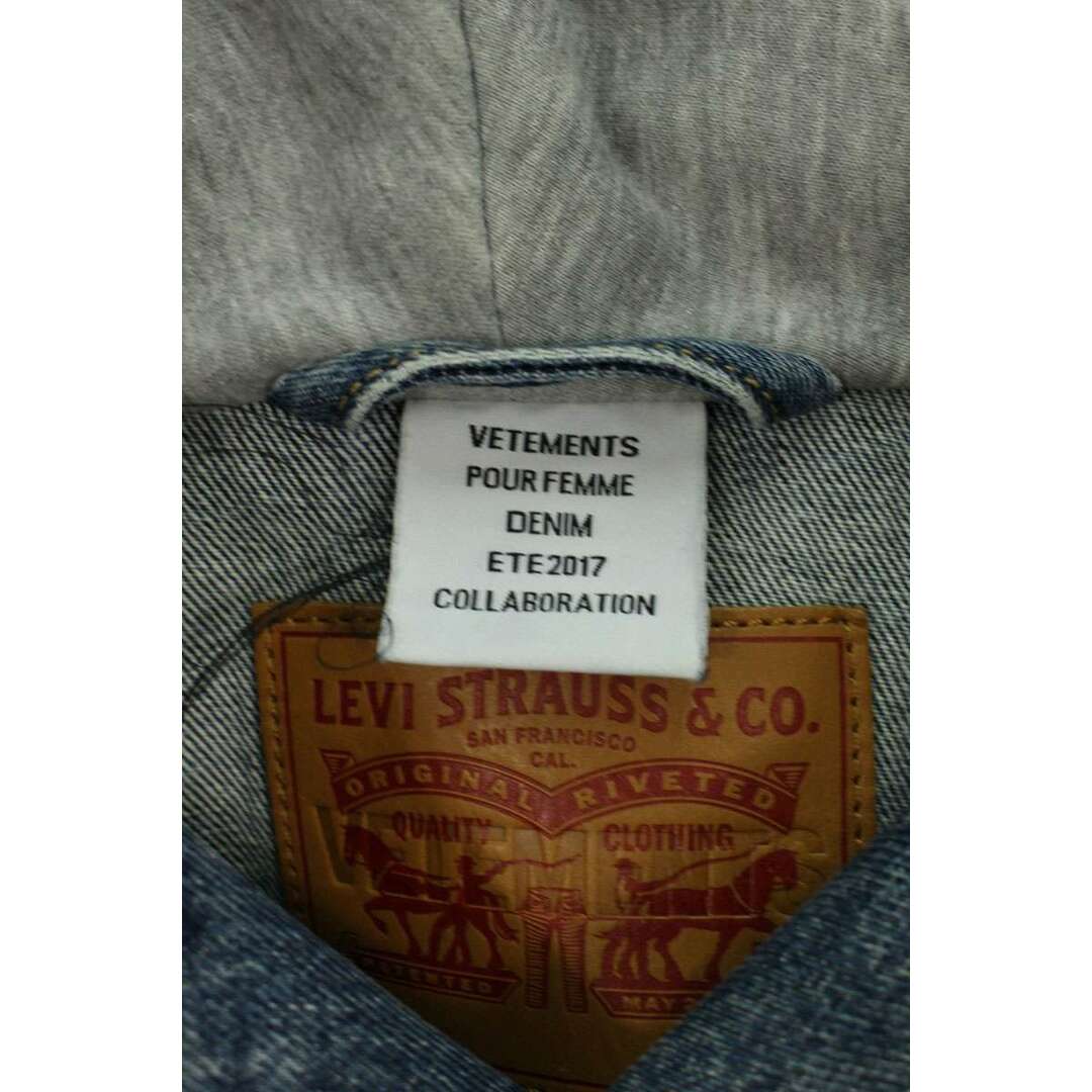 VETEMENTS - ヴェトモン ×リーバイス LEVI'S 17SS WSS17LE7 VETEMENTS - ヴェトモン ×リーバイス LEVI'S 17SS WSS17LE7