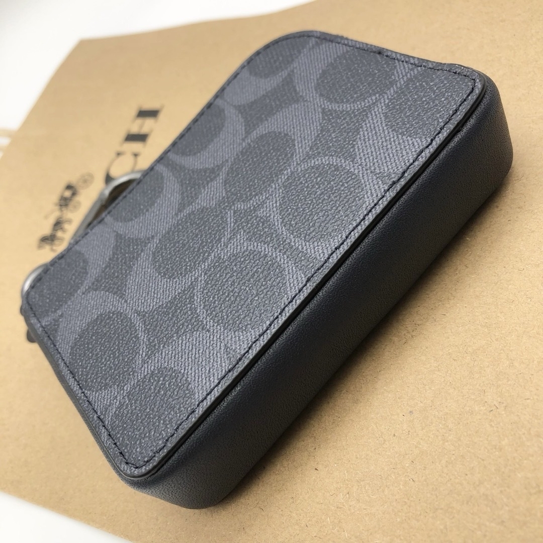 COACH - 【COACH☆新品】デニム! Lジップ キー ケース COACH - 【COACH☆新品】デニム! Lジップ キー ケース