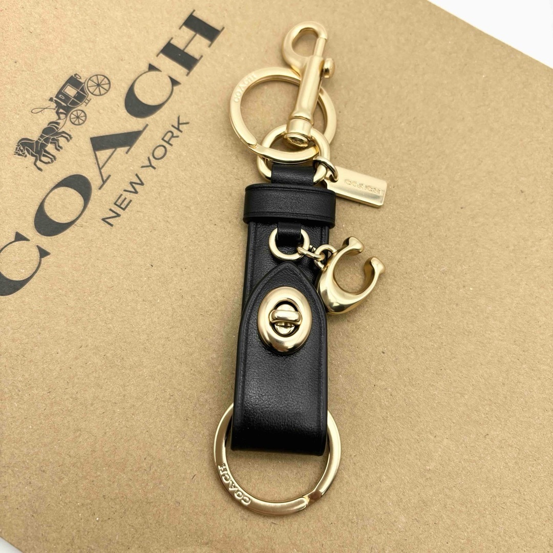 新品未使用】COACHトリガースナップバッグチャーム 薄く 新品未使用】COACHトリガースナップバッグチャーム 薄く
